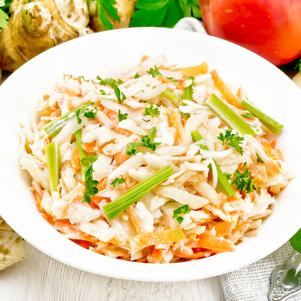 Roher Salat mit Petersilie & Olivenöl