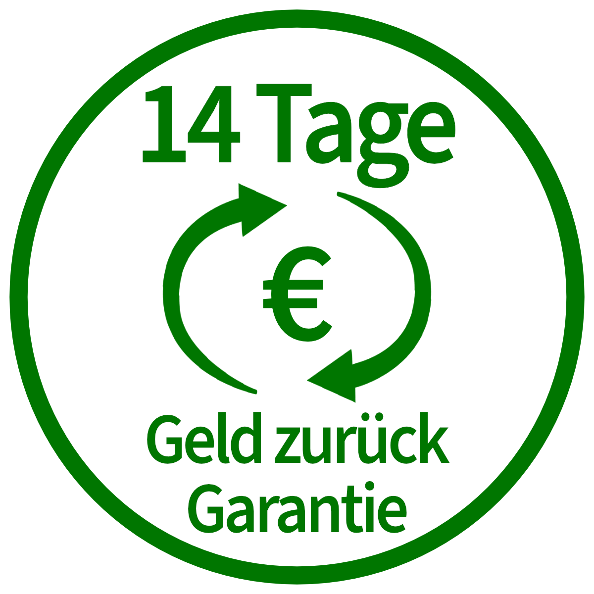 14 Tage Geld zurück Garantie