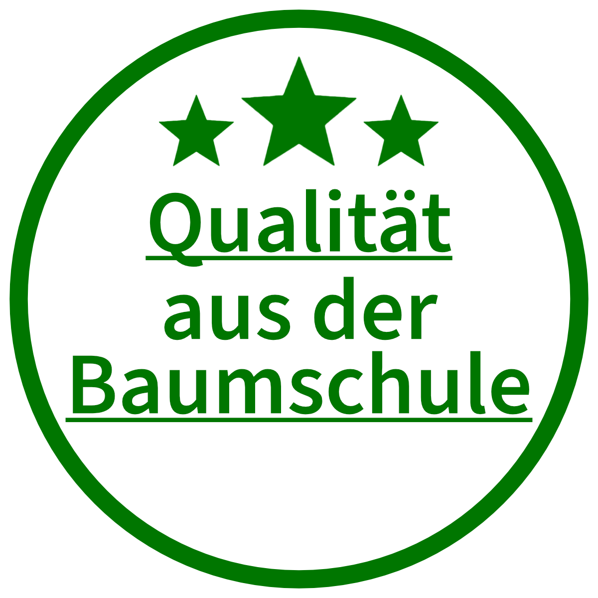 Qualität aus der Baumschule